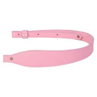 Pink Garment Leather Rifle Sling - SNG20SS-PNK