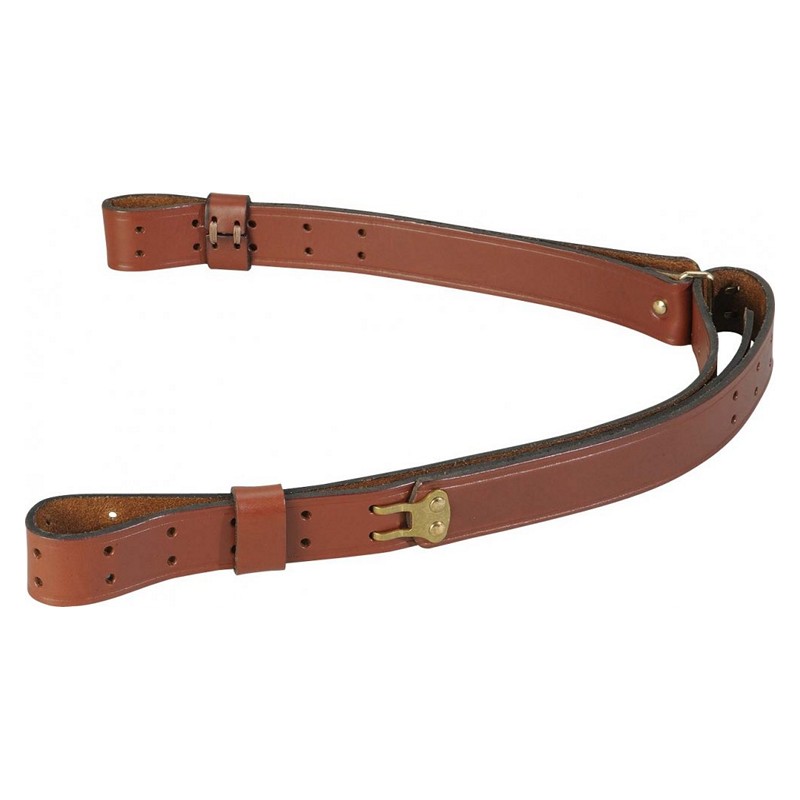 Walnut Military Style Rifle Sling - T2-WAL