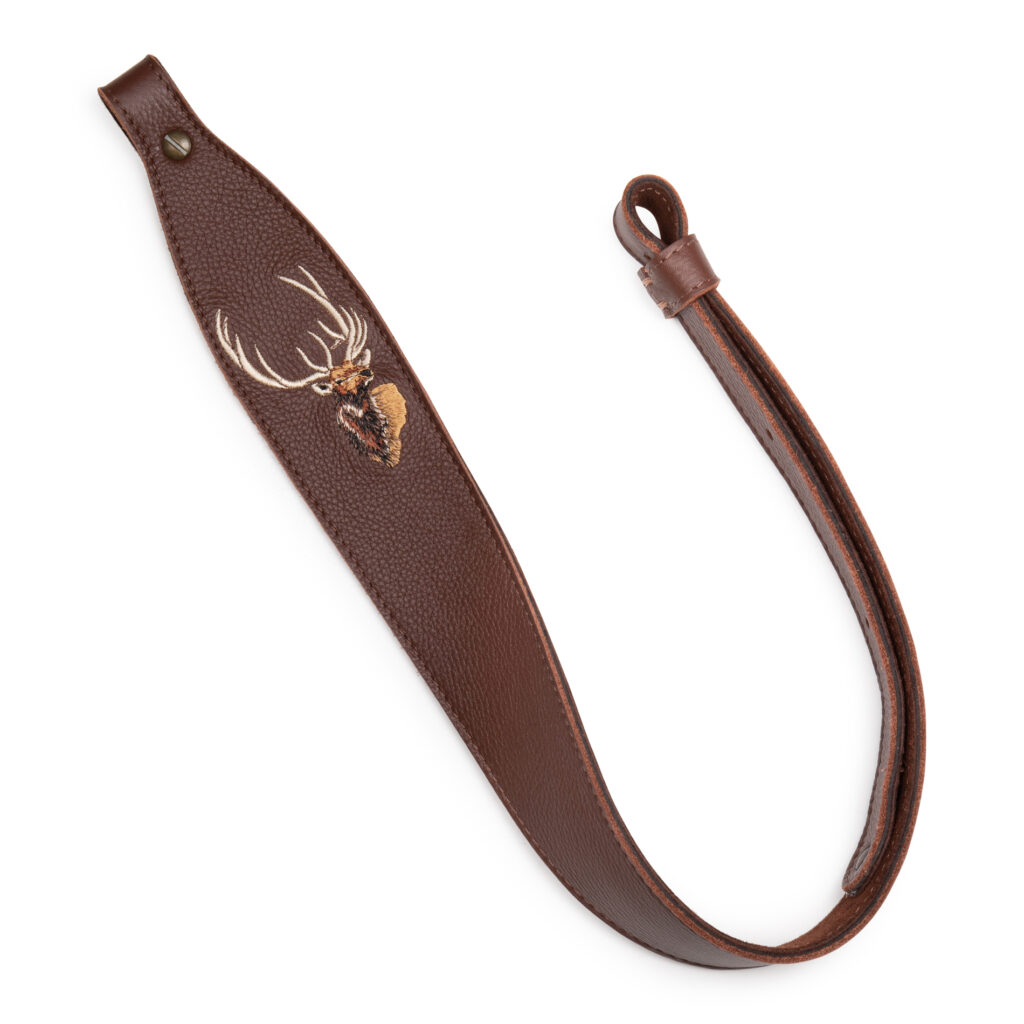 Brown Garment Leather Rifle Sling SNG20EEBRN