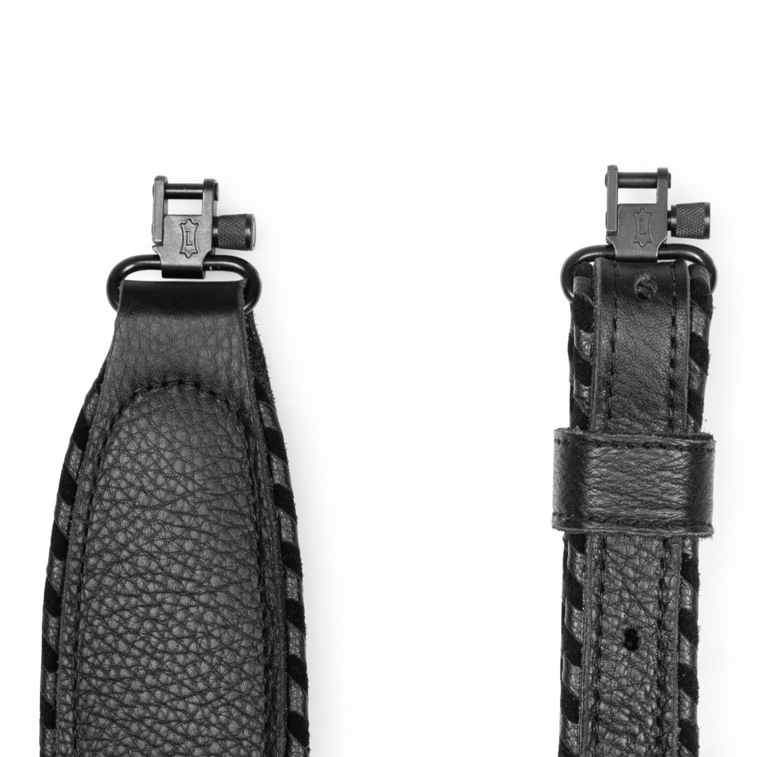 Black Garment Leather Rifle Sling SNG20PPSBLK